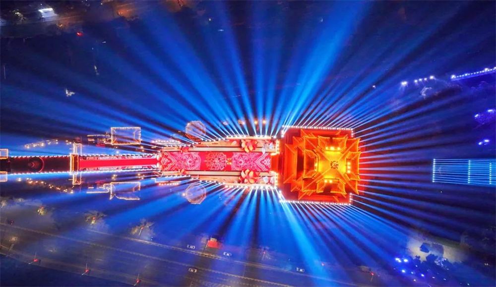 欧玛灯光倾情助阵 2025央视春节联欢晚会（武汉分会场）